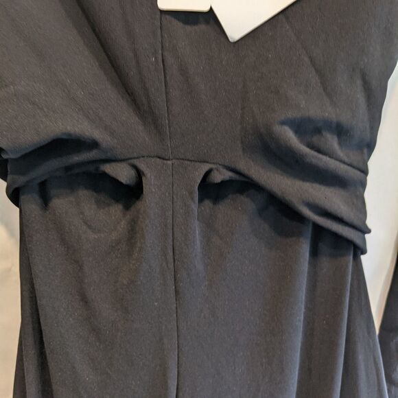 JIL Sander long black dress size 4(34) BNWT - Picture 5 of 7